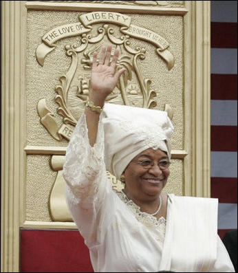 Liberia’s ‘Iron Lady’ Praised at Home and Abroad, Though Some Dissent Remains