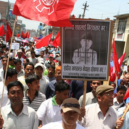 A Year After Uprising, Nepal Takes Halting Steps Toward Peaceful Republic