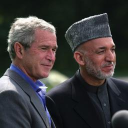 Bush and Karzai Show Signs of Divergence on Key Issues