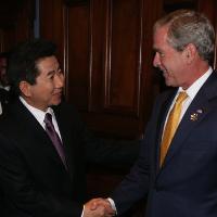 Bush-Roh Confrontation Underscores Korean Peace Problems