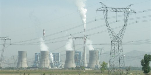 A a coal-fired power plant in Shuozhou, Shanxi, China. China's energy supply is outstripped by demand. (Photo by Wikimedia user Kleineolive licensed under the Creative Commons Attribution 3.0 Unported Agreement).