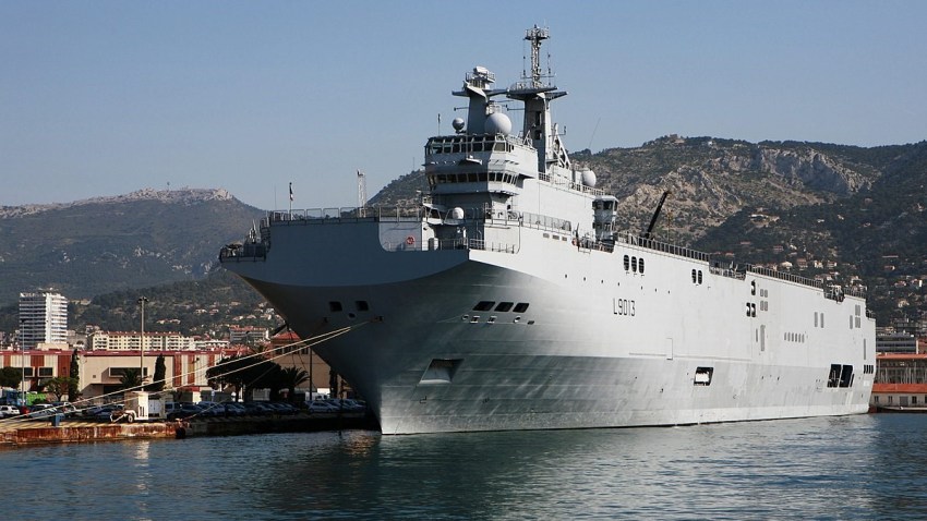 U.S. Pressure Unlikely to Halt French Warship Sale to Russia