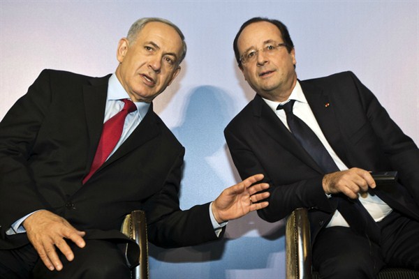 Israel-Hamas War Highlights Policy Continuity for France’s Hollande
