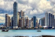 Panama City skyline, Oct. 15, 2012 (photo by Flickr user Jim Nix licensed under the Creative Commons Attribution-NonCommercial-ShareAlike 2.0 Generic license).