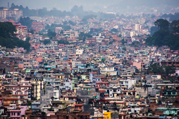 View of Kathmandu, Nepal, July 7, 2013 (photo by Flickr user sharadaprasad licensed under the Creative Commons Attribution 2.0 Generic license).