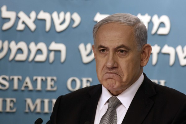 Israeli Prime Minister Benjamin Netanyahu during a press conference in Jerusalem, Dec. 2, 2014 (AP photo by Gali Tibbon).