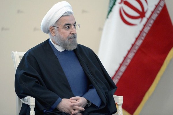 Iranian President Hassan Rouhani, Astrakhan, Russia, Sept. 29, 2014 (Photo from the website of the Russian president).