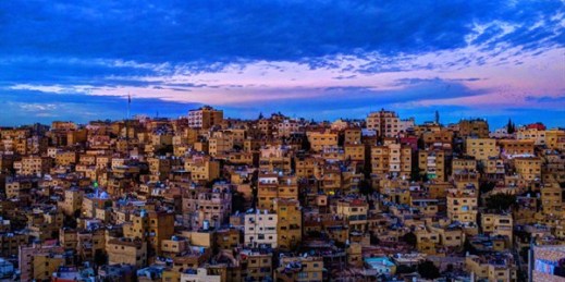 Skyline of Amman, Jordan, Nov. 22, 2013 (photo by Flickr user mahmoodphoto licensed under the Creative Commons Attribution 2.0 Generic license).