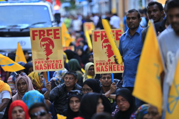 Former President’s Conviction Signals Democracy Backslide in Maldives
