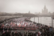 Thousands rally in memory of the murdered activist Boris Nemtsov, Moscow, Russia, March 1, 2015 (photo by Flickr user Evgeniy Isaev used under Creative Commons Attribution 2.0 Generic license).