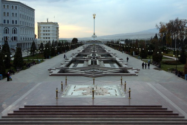 View of Dushanbe, Tajikistan, Nov. 3, 2012 (photo by Flickr user pricey licensed under the Creative Commons Attribution-NoDerivs 2.0 Generic license).