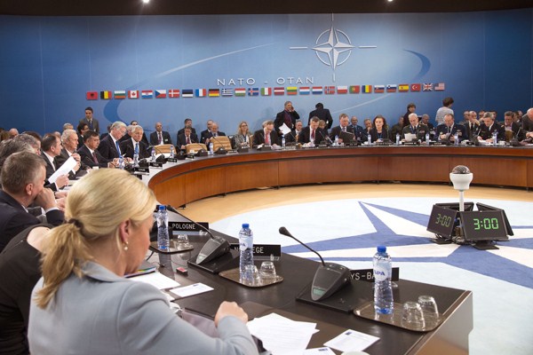 Meeting of NATO defense ministers, NATO Headquarters, Brussels, Belgium, Feb. 5, 2015 (NATO photo).