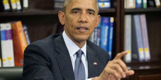 U.S. President Barack Obama speaks at Howard University in Washington, Tuesday, April 7, 2015 (AP photo by Pablo Martinez Monsivais).