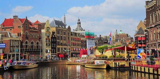 View of Amsterdam, Netherlands, May 19, 2011 (photo by Flickr user faungg licensed under the Creative Commons Attribution-NoDerivs 2.0 Generic license).