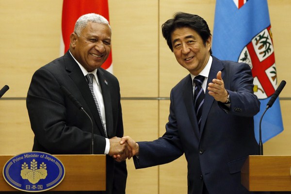 With Eye on China, Japan Ramps Up Pacific Island Security Ties