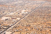 A close-up view of the Zaatari camp for Syrian refugees, July 18, 2013 (State Department photo).