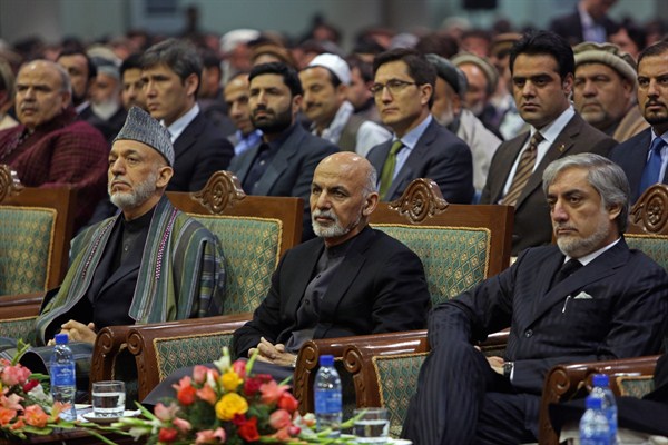 Rivals and Power-Sharing Tensions Hamstring Afghanistan’s Ghani