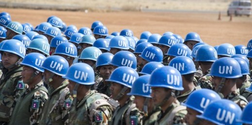 Over two hundred Nepalese peacekeepers arrive from the U.N. Stabilization Mission in Haiti (MINUSTAH) to reinforce the military component of the U.N. Mission in South Sudan (UNMISS), Juba, South Sudan, Feb. 4 2014 (U.N. photo by Isaac Billy).