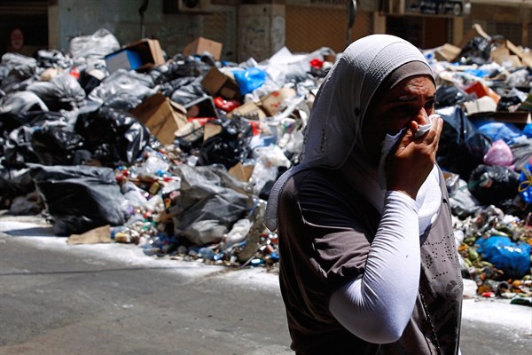 Could Beirut’s Garbage Crisis Be Lebanon’s Tipping Point?