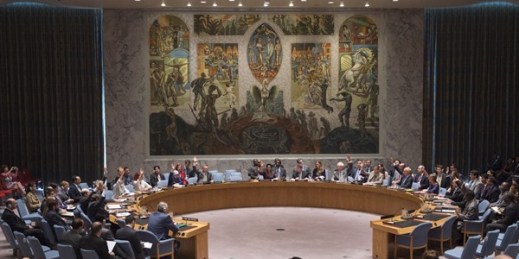 The United Nations Security Council unanimously adopts a resolution creating a Joint Investigative Mechanism to identify those responsible for the use of chemical weapons in Syria, New York, Aug. 7, 2015 (U.N. photo by Eskinder Debebe).