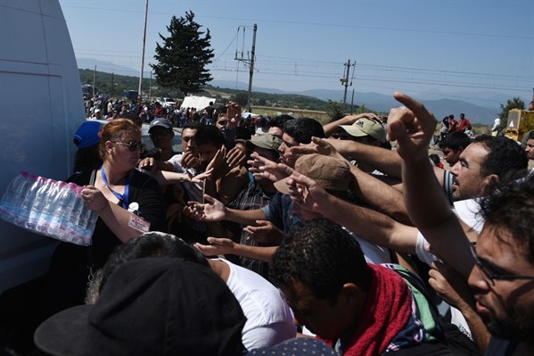 The Refugee Crisis Comes to Europe’s Doorstep