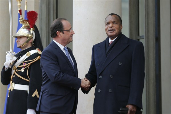 As Sassou Tightens His Grip, Hollande Disappoints Congo’s Opposition