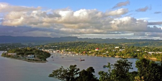 View of Port Vila, Vanuatu, June 2, 2006 (photo by Flickr use Phillip Capper licensed under the Creative Commons Attribution 2.0 Generic license).