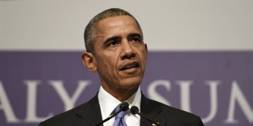 President Barack Obama speaks during a news conference, Antalya, Turkey, Nov. 16, 2015 (AP photo by Susan Walsh).