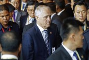 Australian Prime Minister Malcolm Turnbull arrives at the 10th East Asia Summit, Kuala Lumpur, Malaysia, Nov. 22, 2015 (AP photo by Lai Seng Sin).