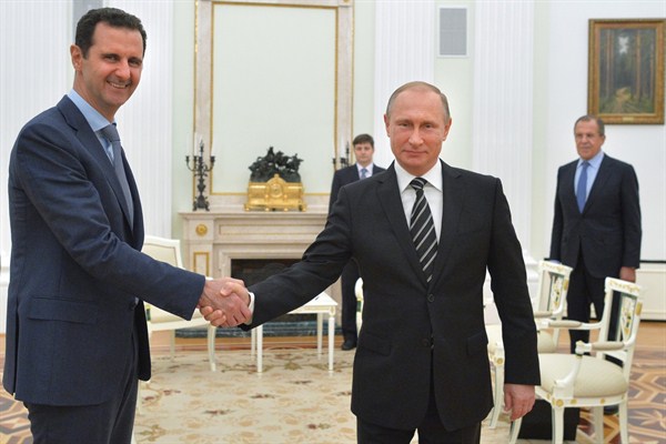 Putin’s Syria Gambit Looks More and More Like a Dud