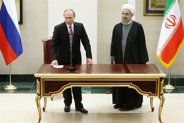 Ties Between Russia and Iran Unexpectedly Strong After Nuclear Deal