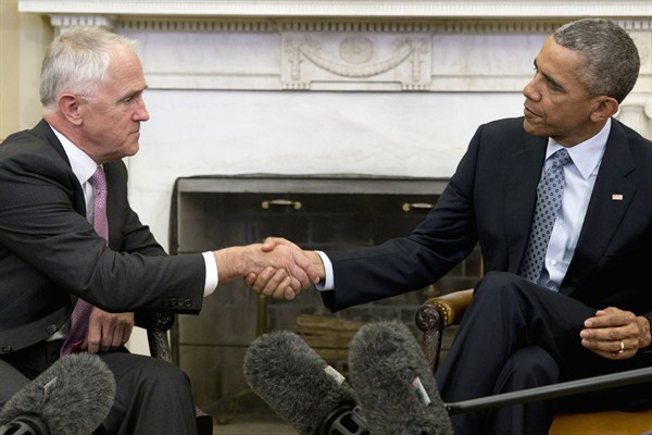 Turnbull’s Washington Visit Reinforces Australia’s U.S. Ties