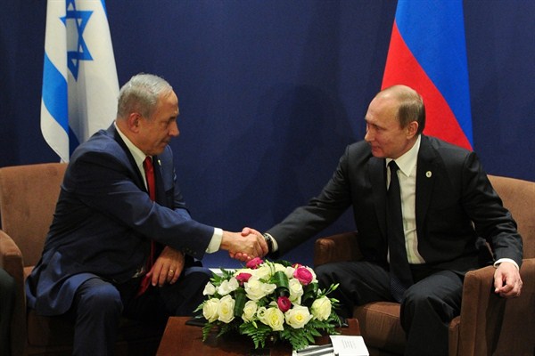 Israel, Russia Keep Syrian Conflict From Damaging Closer Ties
