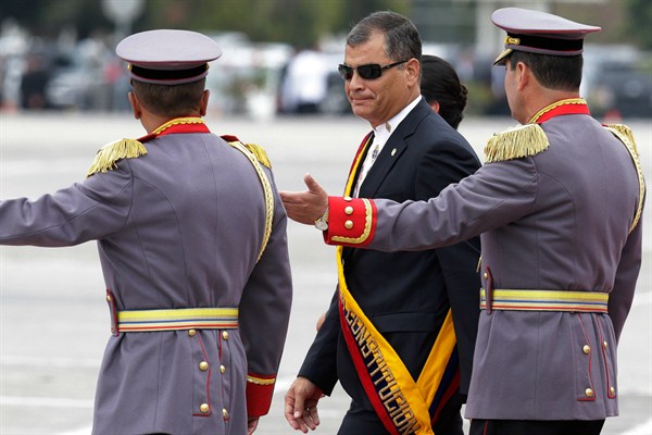 Civil-Military Relations Sour as Correa Amasses Power in Ecuador
