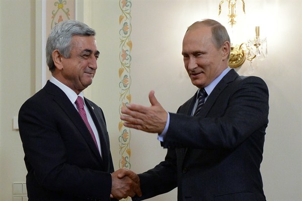 Security Ties With Russia Reinforce Armenia’s Regional Isolation