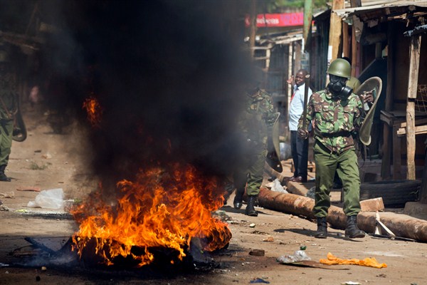 Protests and Clashes Likely Just the Start of Political Unrest in Kenya