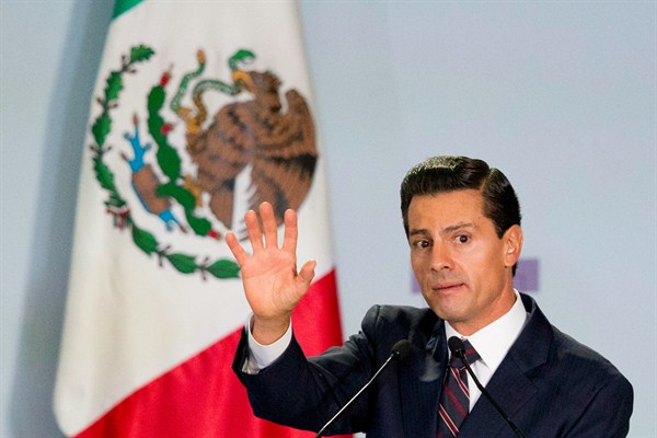 In Mexico, Pena Nieto’s Long Exit Begins With Stinging Election Loss