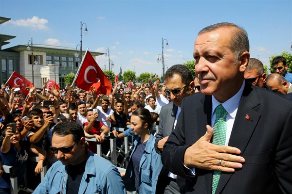 Turkey’s Failed Coup Accelerates Erdogan’s Authoritarian Slide