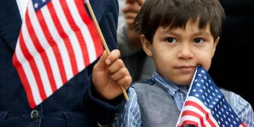 A young Honduran immigrant during a news conference about conditions for Central American immigrants, Washington, May 18, 2016 (AP photo by Jacquelyn Martin).