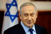 Israeli Prime Minister Benjamin Netanyahu attends a weekly cabinet meeting, Jerusalem, May 31, 2016 (AP photo by Dan Balilty).