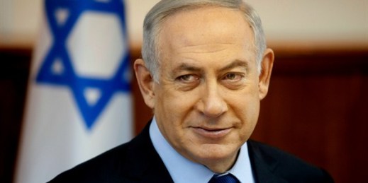 Israeli Prime Minister Benjamin Netanyahu attends a weekly cabinet meeting, Jerusalem, May 31, 2016 (AP photo by Dan Balilty).