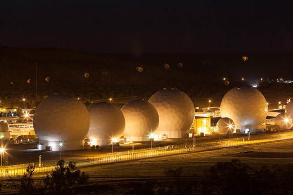 View of the Joint Defense Facility at Pine Gap, central Australia (Photo by Kristian Laemmle-Ruff, licensed under the Creative Commons Attribution 2.0 Generic license).