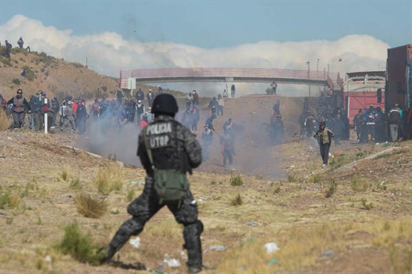 Are Bolivia’s Angry Miners Harbingers of More Trouble to Come for Morales?