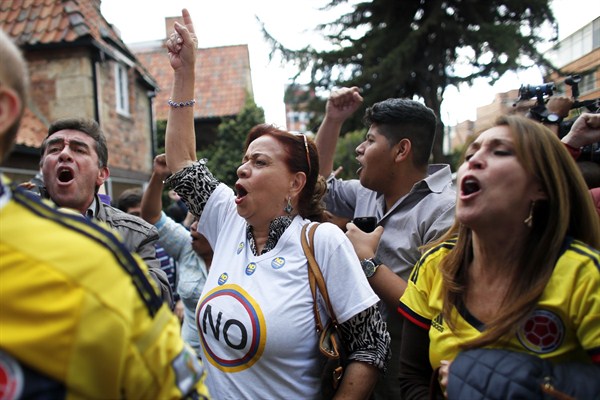 After the FARC Peace Referendum Failed, What’s Next for Colombia?