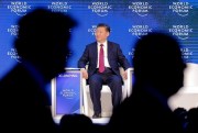 Chinese President Xi Jinping at the World Economic Forum, Davos, Switzerland, Jan. 17, 2017 (AP photo by Michel Euler).