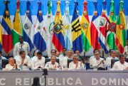 Heads of state at the V Summit of the Community of Latin American and Caribbean States, Bavaro, Dominican Republic, Jan. 25, 2017 (AP photo by Tatiana Fernandez).