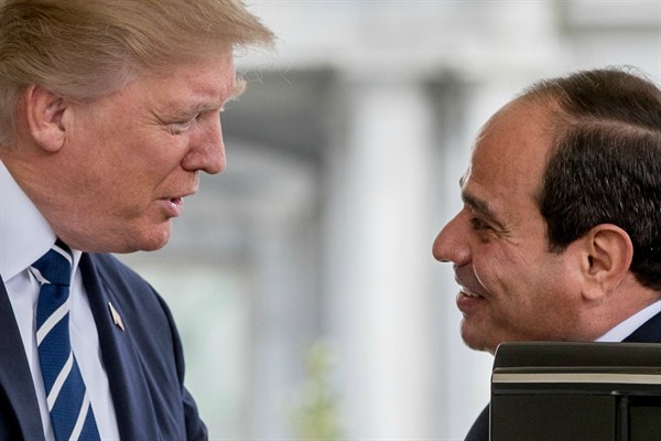 What El-Sisi’s Visit Revealed About Trump’s Transactional Foreign Policy