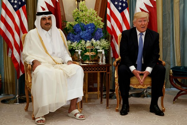 After Trump’s Visit, a Feud Breaks Out Among the Gulf States