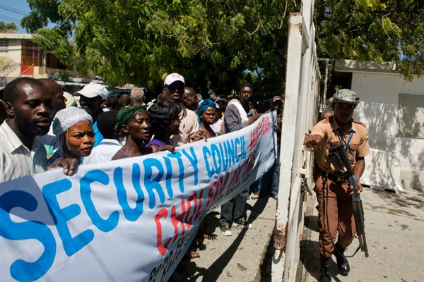 Why Accountability for the Past Is Key to the U.N.’s Future in Haiti