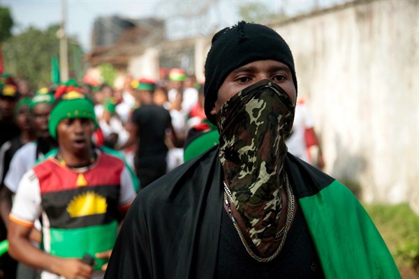 Nigeria Risks Wider Destabilization With Its Crackdown on Biafra Separatists